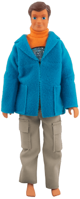 LEGO Scala Doll Male Adult (Christian in 3158 Outfit) (22684) LEGO Minifigure