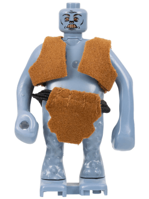 Mountain Troll - Brown Vest and Loincloth