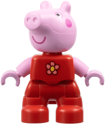 LEGO Duplo Figure Lego Ville Peppa Pig (47205pb118) Duplo Minifigure