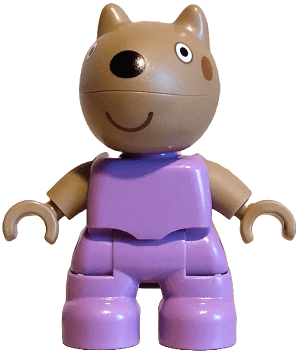 Duplo Figure Lego Ville, Danny Dog (6536999)