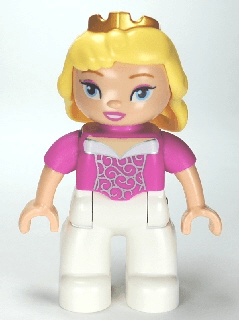 LEGO Duplo Figure Lego Ville Disney Princess Aurora (4648758 / 6044578) (47394pb147) Duplo Minifigure
