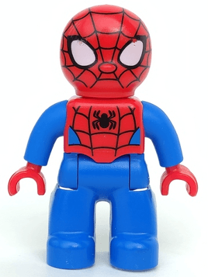 Duplo Figure Lego Ville, Spider-Man, Standard Eyes