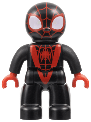 LEGO Duplo Figure Lego Ville Spider-Man (Miles 'Spin' Morales) (6366237 / 6485604) (47394pb311) Duplo Minifigure
