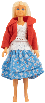 LEGO Scala Doll (Emma with Clothes Dress Blue) (71520) LEGO Minifigure