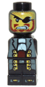 Microfigure Pirate Plank Pirate Captain (4585582)