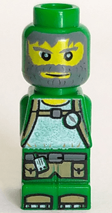 LEGO Microfigure Magma Monster Green (85863pb025) City Minifigure