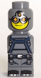 Microfigure Magma Monster Dark Bluish Gray (4585364)