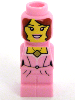 LEGO Microfigure Lego Champion Female Pink Dress (85863pb071) City Minifigure