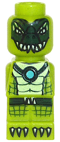 LEGO Microfigure Legends of Chima Crocodile (85863pb098) City Minifigure