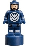 LEGO SHIELD Agent Statuette / Trophy (90398pb006) Super Heroes Minifigure