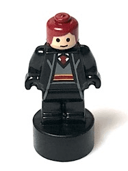 LEGO Gryffindor Student Statuette / Trophy #2 Dark Red Hair (90398pb028) Harry Potter Minifigure