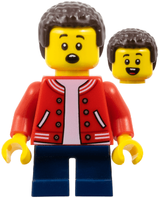 LEGO LEGOLAND Park Boy Coiled Hair (LLP032) LEGO Minifigure