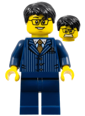 LEGO Alien Conquest Businessman (ac004) Space Minifigure