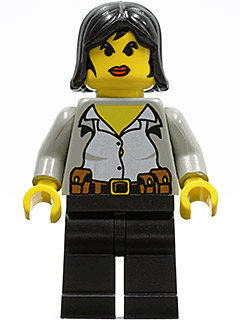 LEGO Alexis Sanister / Alexia Sinister (adv002) Adventurers Minifigure