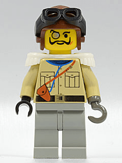 LEGO Lord Sam Sinister / Baron von Barron (adv004) minifigure