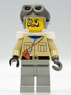 LEGO Lord Sam Sinister / Baron von Barron (adv005) Adventurers Minifigure
