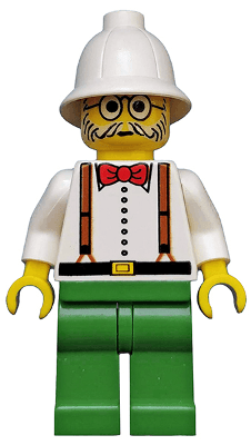 LEGO Dr. Kilroy / Dr. Charles Lightning (adv006) Adventurers Minifigure