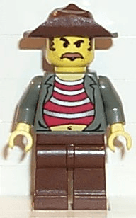 LEGO Mr. Cunningham with Brown Hips (adv020) minifigure