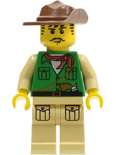 LEGO Johnny Thunder (Expedition) (adv024) minifigure
