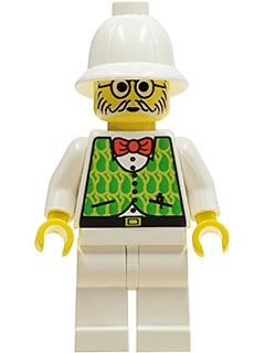 LEGO Dr. Kilroy / Dr. Charles Lightning (adv026) Adventurers Minifigure