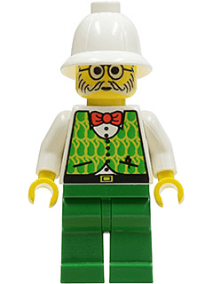 LEGO Dr. Kilroy / Dr. Charles Lightning (adv035) Adventurers Minifigure