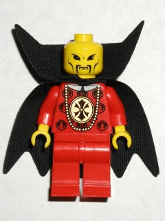 LEGO Emperor Chang Wu with Cape (adv048) Adventurers Minifigure