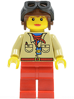 LEGO Pippin Reed / Miss Gail Storm (adv049) Adventurers Minifigure