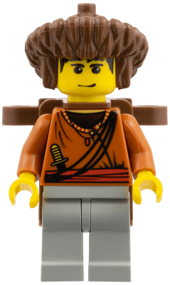 LEGO Sherpa Sanjye Dorje with Backpack (adv055) minifigure