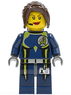 LEGO Agent Trace (agt002) minifigure