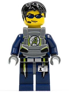 LEGO Agent Chase (agt025) minifigure