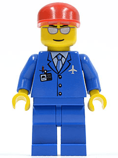 LEGO Airport (air036) Town / City Minifigure