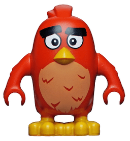 LEGO Red Worried (ang003) minifigure