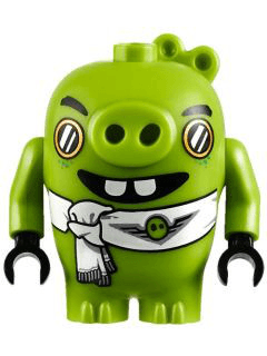 LEGO Pilot Pig (ang004) minifigure