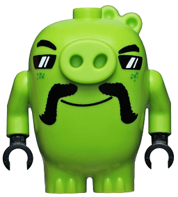 LEGO Biker Pig (ang007) minifigure