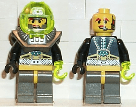 LEGO Aquaraider 1 with Hook (aqu004) LEGO Minifigure