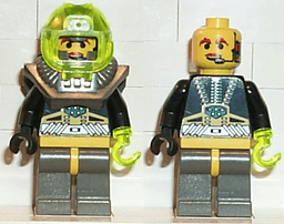 LEGO Aquaraider 1 with Hook (aqu004) minifigure