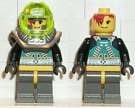 LEGO Aquaraider 2 (aqu005) LEGO Minifigure