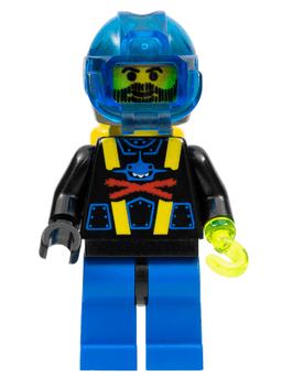 LEGO Aquashark Hybrid (aqu008) minifigure