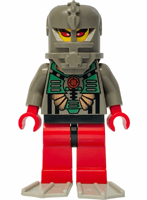 Commander Manta Ray - Light Gray Flippers