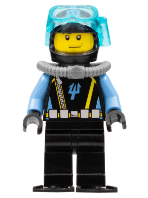 Aquaraider Diver 1 with Black Flippers