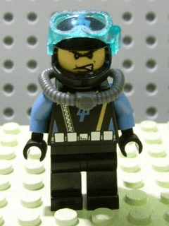 LEGO Aquazone (aqu016) minifigure