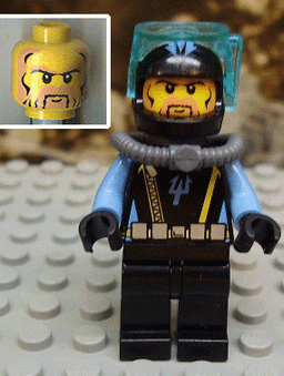 LEGO Aquazone (aqu020) minifigure