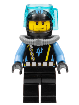 LEGO Aquaraider Diver 7 (aqu021) LEGO Minifigure