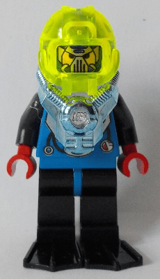 LEGO Captain Hank Hydro (aqu031) minifigure