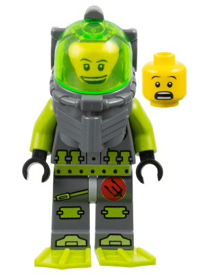 LEGO Atlantis Diver 2 (atl002) Atlantis Minifigure