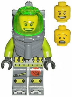 LEGO Atlantis Diver 2 (atl002a) minifigure