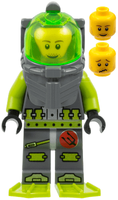 LEGO Atlantis Diver 4 (atl006) minifigure