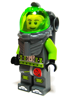 LEGO Atlantis Diver 4 (atl006a) Atlantis Minifigure