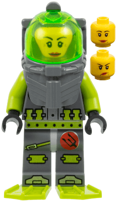 LEGO Atlantis Diver 5 (atl008) Atlantis Minifigure