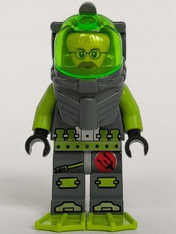 LEGO Atlantis Diver 6 (atl009) minifigure